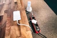 Brennenstuhl ecolor stekkerdoos 4-voudig met 2 USB-laadbussen (stekkerdoos USB met schakelaar en 1,5 m kabel) - 1153240076 - thumbnail