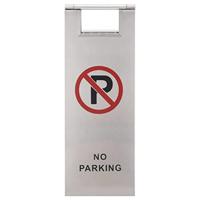 VidaXL Waarschuwingsbord niet parkeren inklapbaar roestvrij staal - thumbnail