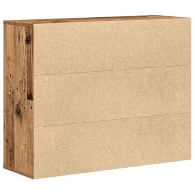 Dressoir 88x30x70 cm spaanplaat oud hout