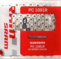 SRAM powerchain pc-1091r hollow pin chain 10-speed - thumbnail