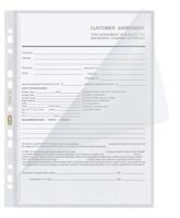 Oxford Showtassen 100421184 DIN A4 Polypropyleen 0.12 mm Transparant 100421184 100 stuk(s) - thumbnail