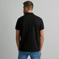 Pme Legend Short Sleeve Polo Cotton Elastan P Poloshirts 999 - Black - thumbnail
