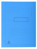 Exacompta dossiermap Forever 2 kleppen blauw - thumbnail