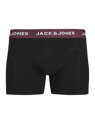 Heren Boxer Shorts Jack & Jones Jacaron Solid Trunks Zwart Maat L Heren Boxer Shorts Jack & Jones Jacaron Solid Trunks Zwart Maat L