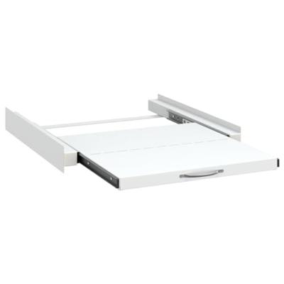 VidaXL Wasmachinestapelset met uittrekbaar schap