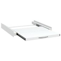 VidaXL Wasmachinestapelset met uittrekbaar schap - thumbnail