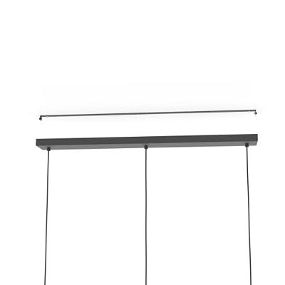 Eglo 3-lichts hanglampStillington 1 zwart met hout - 43925