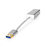 Nedis USB-A Adapter | USB-A Male naar RJ45 Female | 0.2 m | 1 stuks - CCTB61950AL02 CCTB61950AL02 - thumbnail