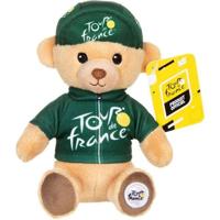 Officieel pluche speelgoed van de Tour de France - GIPSY TOYS - Tour de France - Beer met groene sprinterstrui en pet - 15 cm - thumbnail
