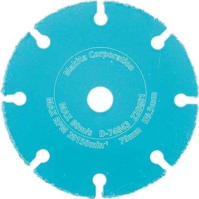 Makita Accessoires 76 mm Doorslijpschijf HM/TCG 76x10x1,75mm voor DMC300 - D-74837