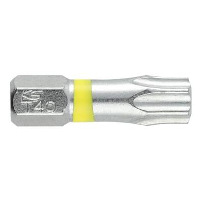 KS Tools 918.3535 9183535 Torx-bit T 40 Speciaal staal Vernikkeld C 6.3 1 stuk(s)