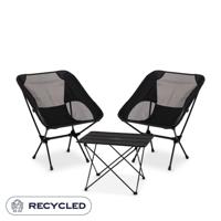 Set Sarek Compact | in 2 x Sarek Compact Stoel + 1 Amosen Tafel | Onze Size - thumbnail