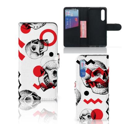 Telefoonhoesje met Naam Xiaomi Mi 9 SE Skull Red Telefoonhoesje met Naam Xiaomi Mi 9 SE Skull Red