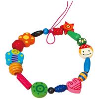 New Classic Toys - Wooden Beads 260 g (N10571) - thumbnail