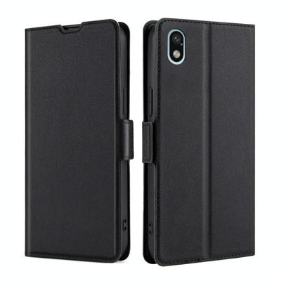 Voor Sony Xperia Ace III Ultra-Dunne spanningszijde Buckle Flip Leather Case