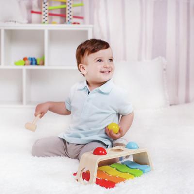 Classic World world 2in1 hamerbank met xlofoon, 5dlg.