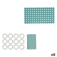 Badset Berilo Groen PVC Polyethyleen EVA 28 x 42 x 6 cm (12 Stuks) - thumbnail