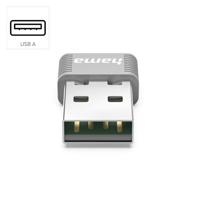 Hama AX900 Nano WIFI USB Stick 2.4/5 GHz Grijs - thumbnail