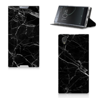 Sony Xperia L1 | Standcase | Marmer Zwart - Origineel Cadeau Vader - thumbnail