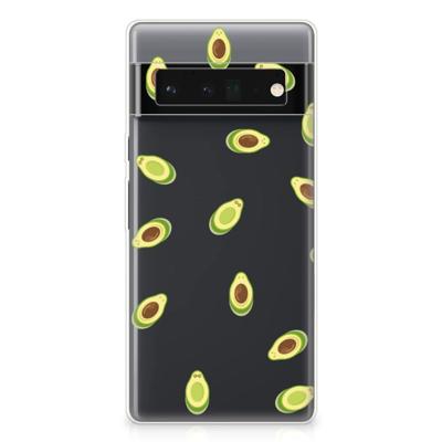 Google Pixel 6 Pro | Siliconen Case | Avocado Google Pixel 6 Pro | Siliconen Case | Avocado