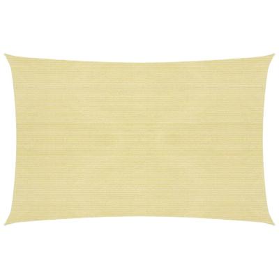 VidaXL Zonnezeil 160 g/m² 2x3,5 m hdpe beige VidaXL Zonnezeil 160 g/m² 2x3,5 m hdpe beige