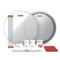 Evans ESTUK-14ECSRD-1 EC Reverse Dot Snaredrum Tune-Up Kit - thumbnail