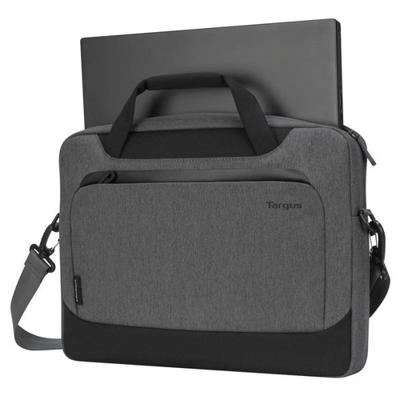 Targus Cypress EcoSmart notebooktas 39,6 cm (15.6 ) Aktetas Grijs - thumbnail