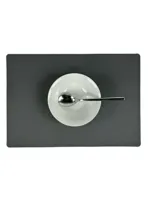 Wicotex placemats Marfil Polyline Antraciet - thumbnail