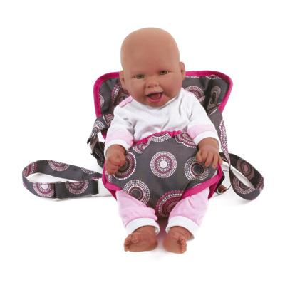 Poppen Draagzak - Hot Pink Pearls