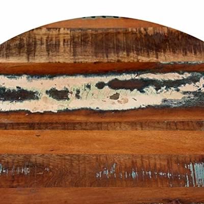 Salontafel massief gerecycled hout - thumbnail