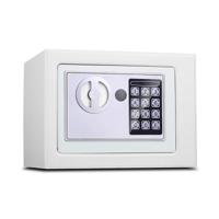 17E Home Mini elektronische beveiliging Lock box Wandkast veiligheid box zonder munt bediende functie (wit) - thumbnail