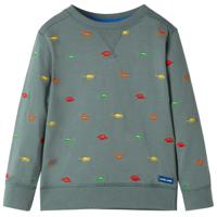 VidaXL Kindertrui 128 kakikleurig - thumbnail