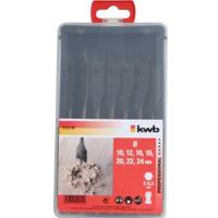 kwb 512250 Hout-freesboorset 7-delig 10 mm, 12 mm, 16 mm, 18 mm, 20 mm, 22 mm, 24 mm 7 stuk(s) - thumbnail