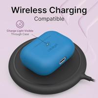 Catalyst Slim Case voor AirPods Pro Skin voor Apple AirPods Pro Charging Case, verwisselbare kleuren, beschermhoes Soft Skin, compatibel draadloos opladen - Blauw - thumbnail