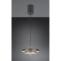 Trio Design hanglampKeaton zwart met goud Ø 40cm - 340219180 - thumbnail
