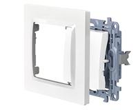 Dubbele geschakelde schakelaar Simon 8,4 x 4 x 8,4 cm - thumbnail