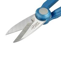 elektriciensschaar Ferrestock Blauw Roestvrij staal Zacht 138 mm - thumbnail