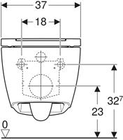 Wandcloset Geberit ONE Pack | Rimless | Turboflush | Wit - thumbnail