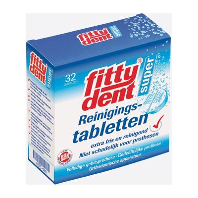 Fittydent Reinigingstabletten pH 9 Formule Fittydent Reinigingstabletten pH 9 Formule