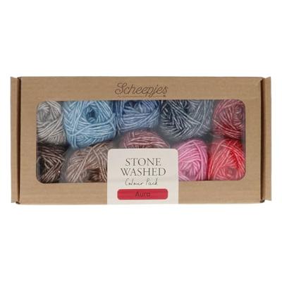 Scheepjes Stone Washed colour pack 10x25g