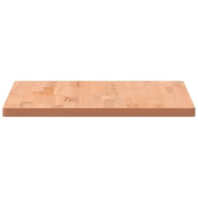 Bureaublad 80x55x2,5 cm massief beukenhout - thumbnail