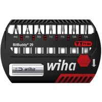 Wiha Bitset BitBuddy® TY-bit 29 mm Phillips, Pozidriv, TORX® 9-delig 1/4" C6,3 - 42138 - 42138 - thumbnail