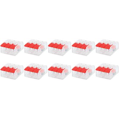 Lasklem Slim Set 10 Stuks - 3 Polig met Klemmetjes - Groen