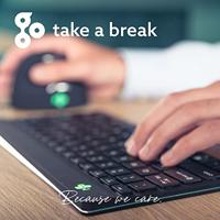 R-Go Compact Break ergonomisch toetsenbord, azerty - thumbnail