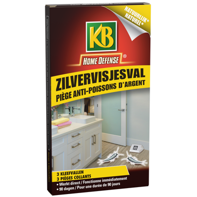 Home defense zilvervisjes val 3 stuks Home defense zilvervisjes val 3 stuks