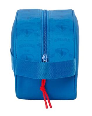 Reistasje Superman Blauw 26 x 15 x 12 cm