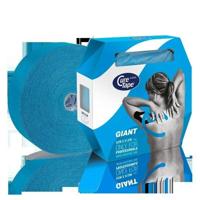 Cure Tape Giant blauw 5cm x 31.5m 1 Stuks - thumbnail