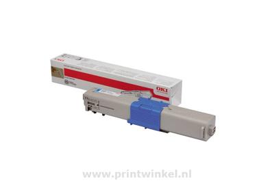 Toner oki 44973535 blauw Toner oki 44973535 blauw
