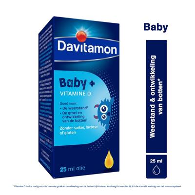 Davitamon Baby Vitamine D Olie Druppels 25ml