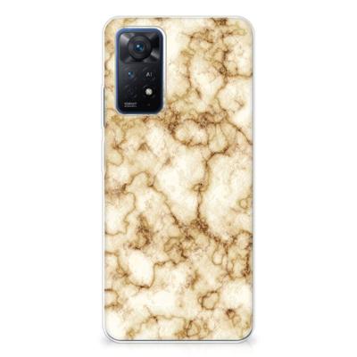 Xiaomi Redmi Note 11 Pro 5G | TPU | Siliconen hoesje | Marmer Goud